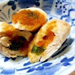 鶏ささみの蒸し焼き